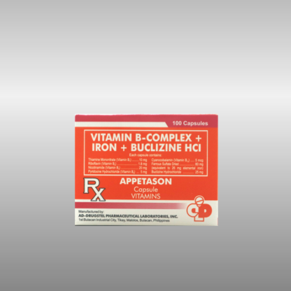 Vit. B-Complex+Iron+Buclizine Capsule (APPETASON) 100s